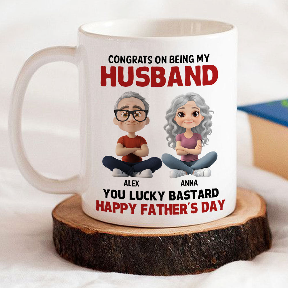 Congrats My Bastard - Personalized Custom Coffee Mug