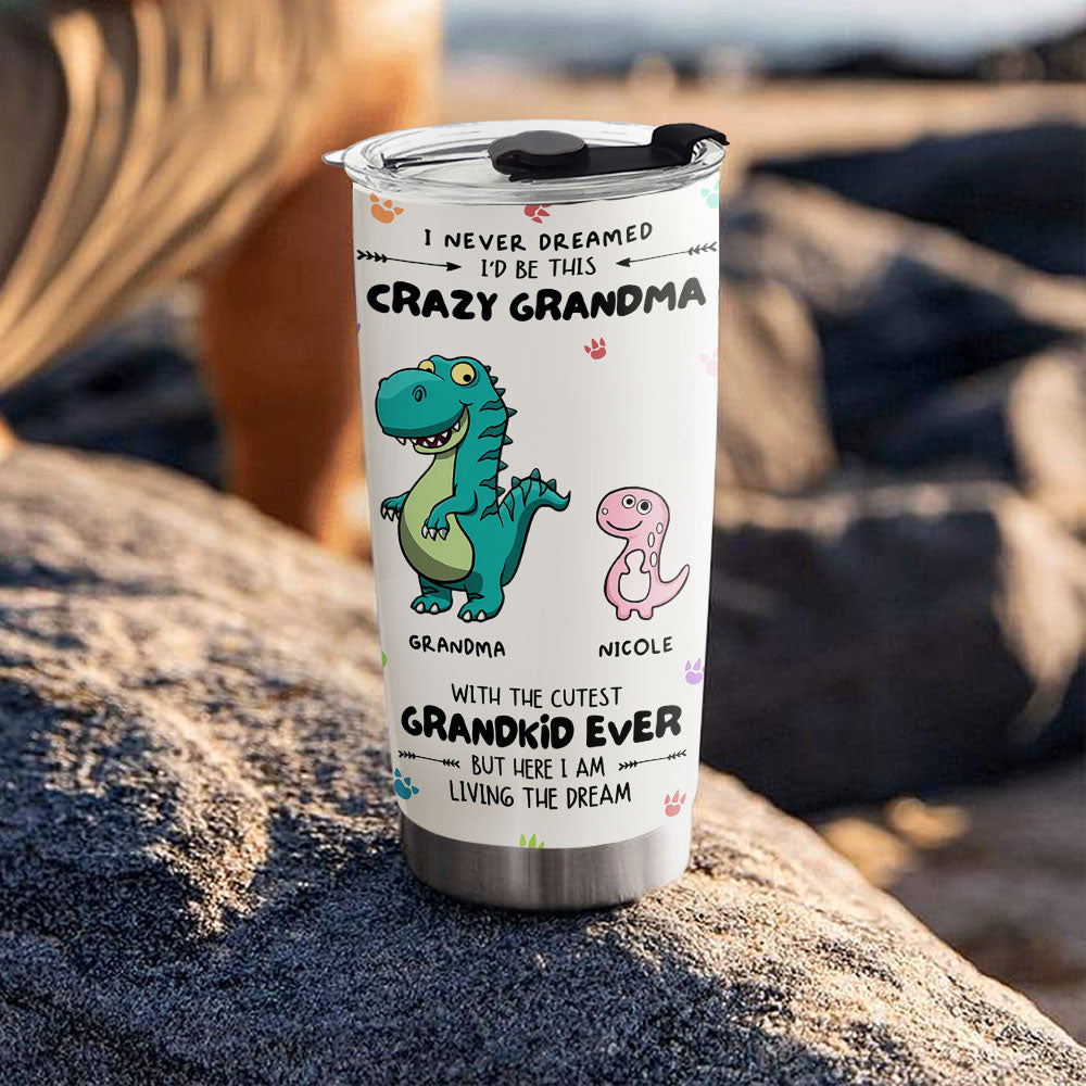 The Cutest Grandkid Ever - Personalized Custom Tumbler