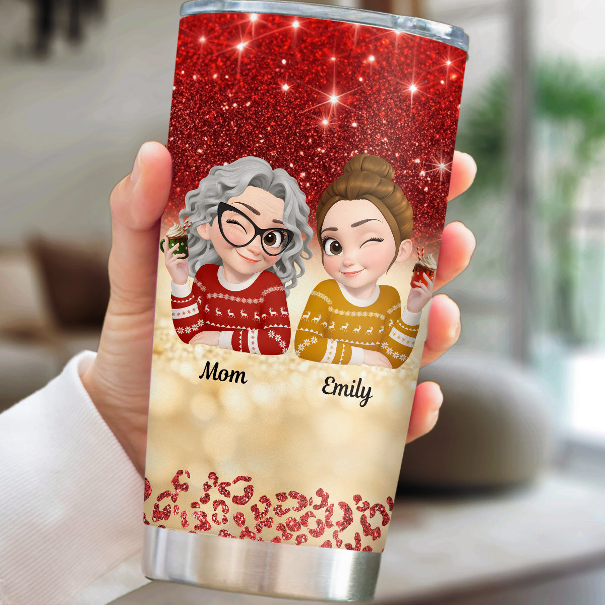 To My Warrior Daughter - Personalized Custom Tumbler