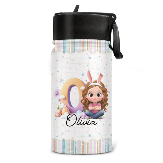 Lovely Bunny - Personalized Custom Kids Water Bottle