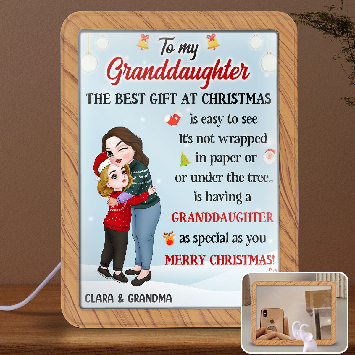 Best Gift At Christmas - Personalized Custom Magic Mirror