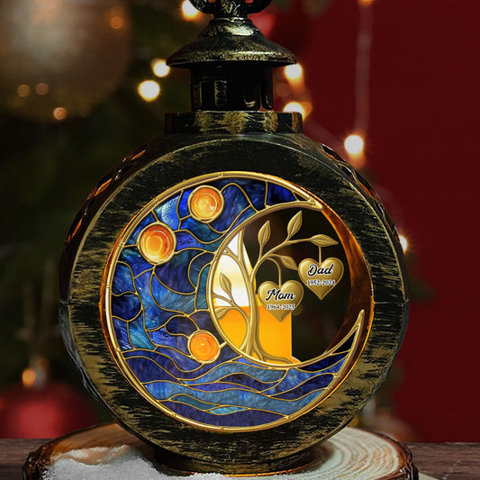 Always Miss You - Personalized Custom Christmas Lantern