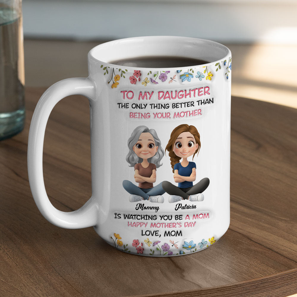All My Love Is Yours My Child - Personalized Custom 3D Inflated Effect Mug
