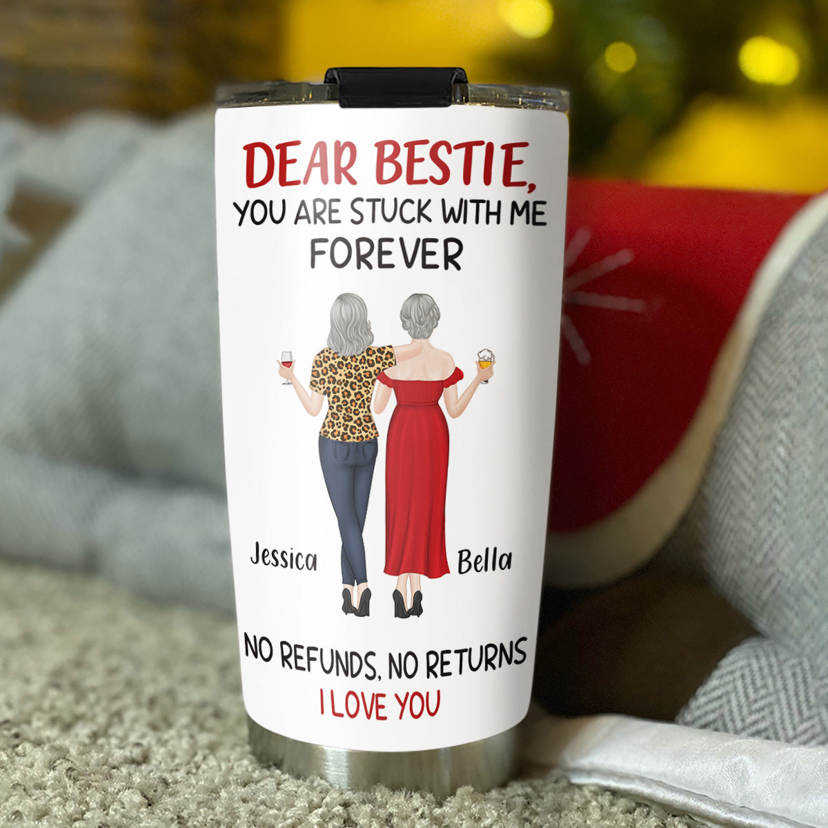 Stuck With Me - Personalized Custom Tumbler