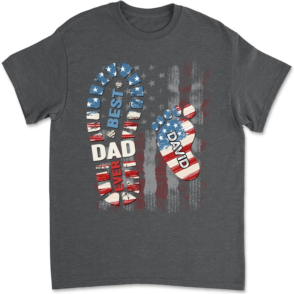 Daddy Is The Best - Personalized Custom Shirt