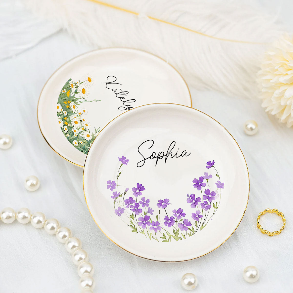 Soulmates For Life - Personalized Custom Jewelry Dish