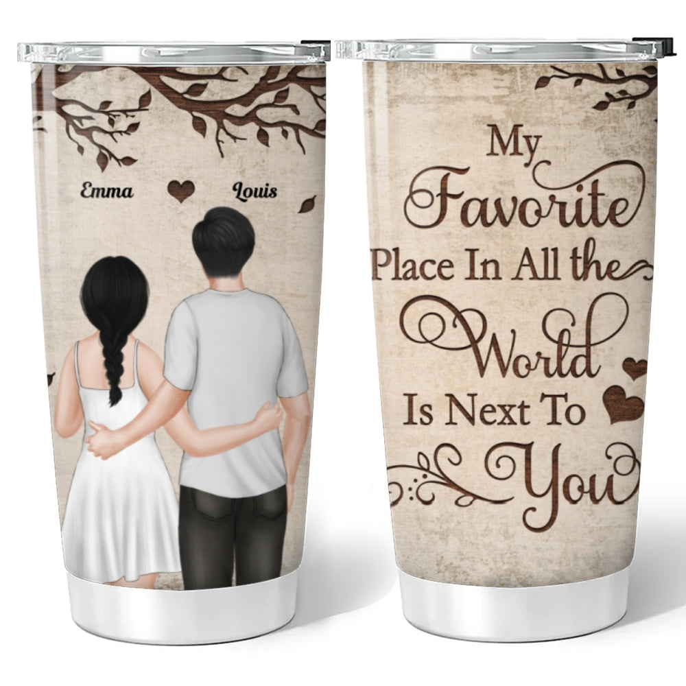 My Favorite Place - Personalized Custom Tumbler