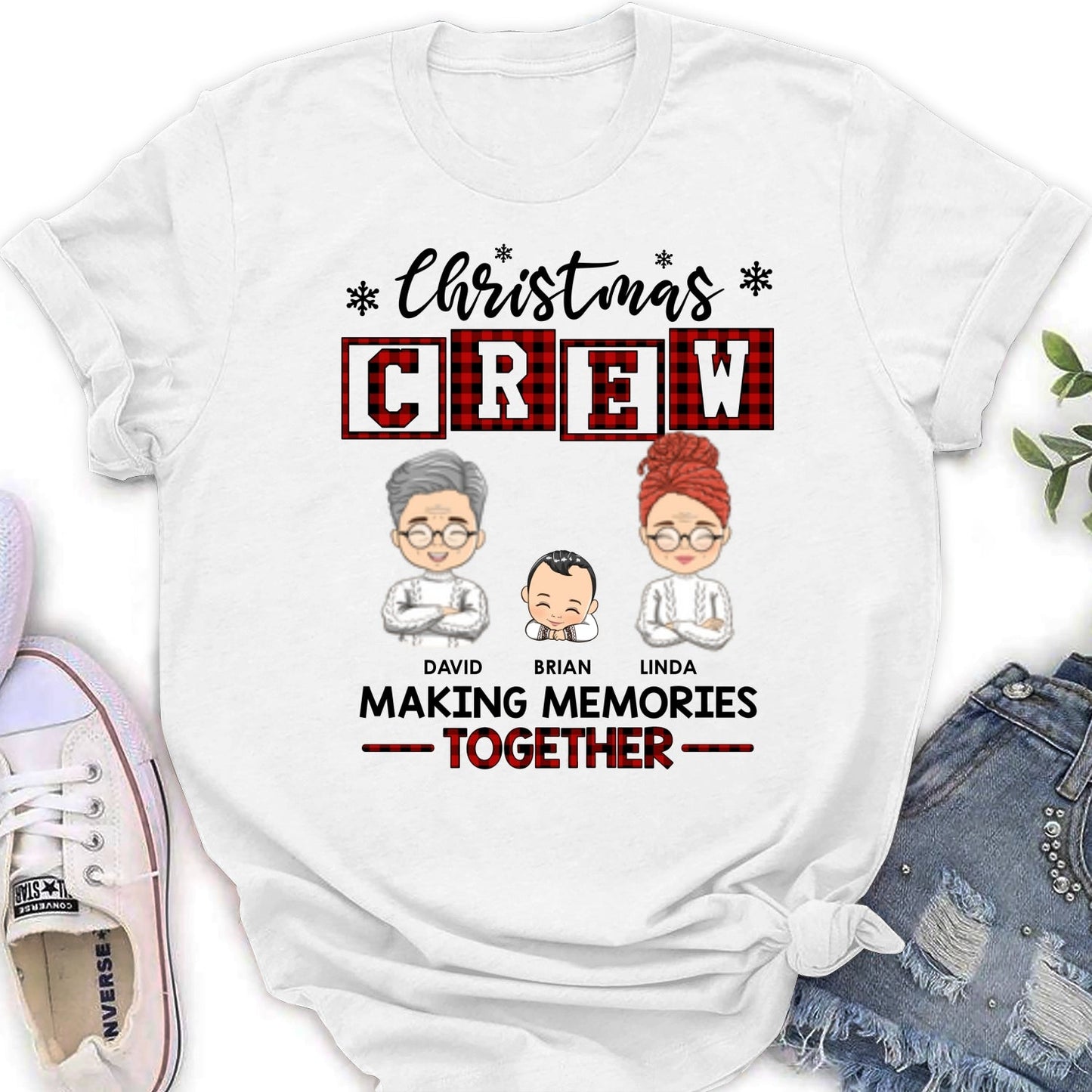 Christmas Crew - Personalized Custom Shirt