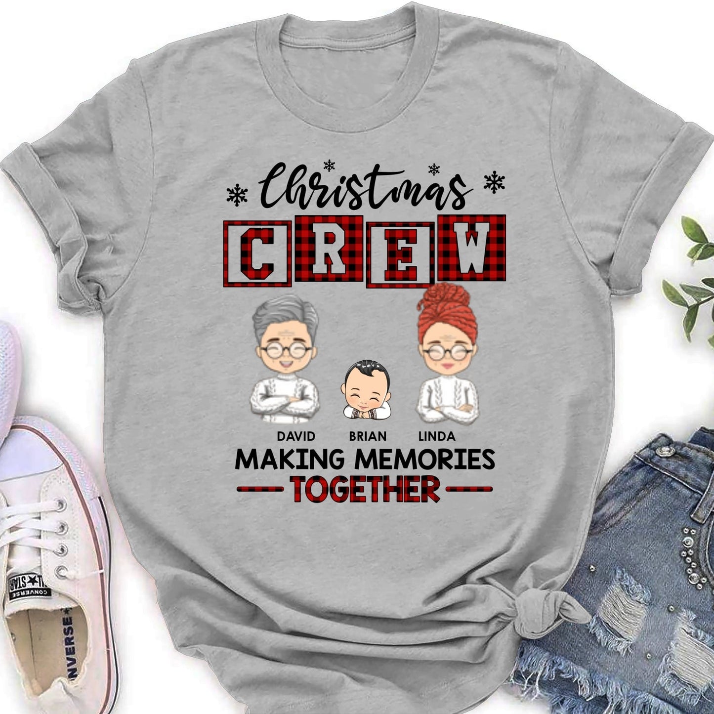 Christmas Crew - Personalized Custom Shirt