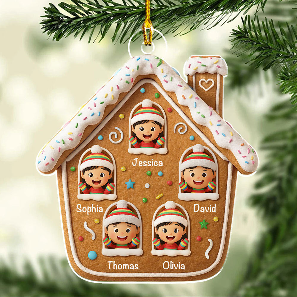 Home Cake - Personalized Custom Acrylic Ornament