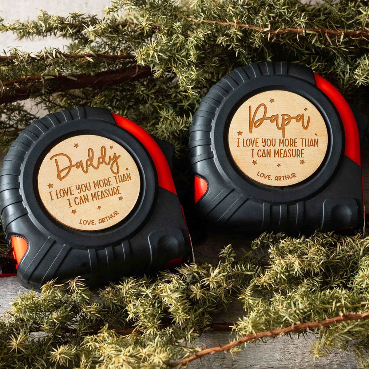 We Love You - Personalized Custom Tape Measure