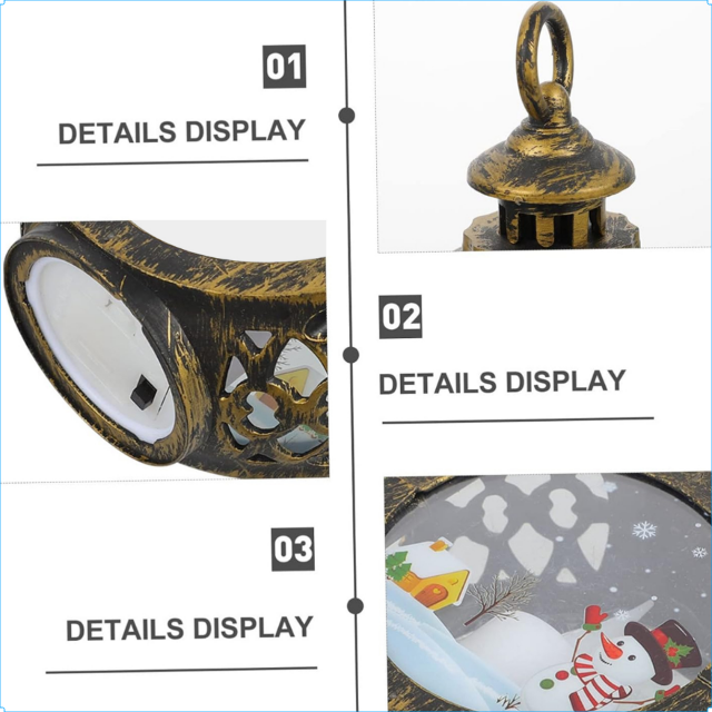 My Mind Still Talks To You - Personalized Custom Christmas Lantern