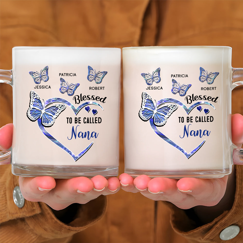 Blessed Mimi - Personalized Custom Glass Mug