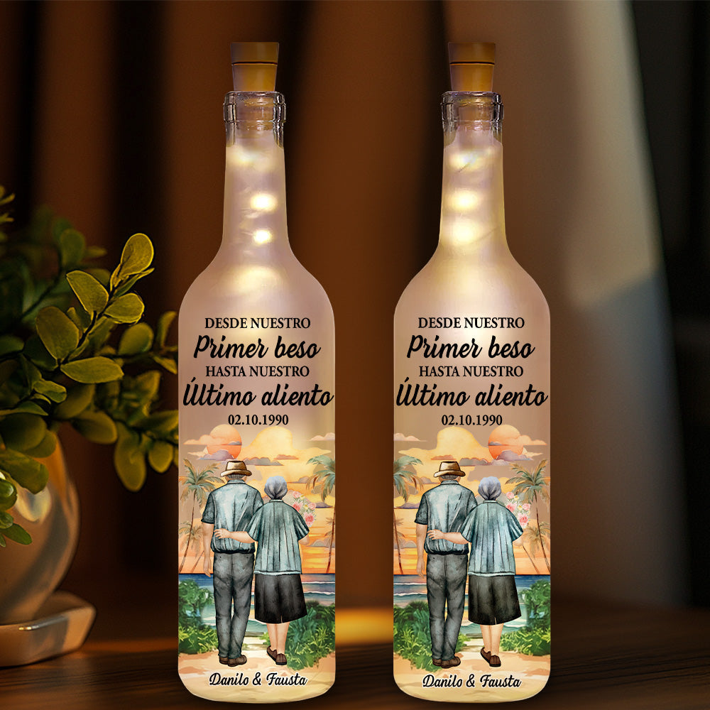 From Our First Kiss 2 - Personalized Custom Bottle Lamp