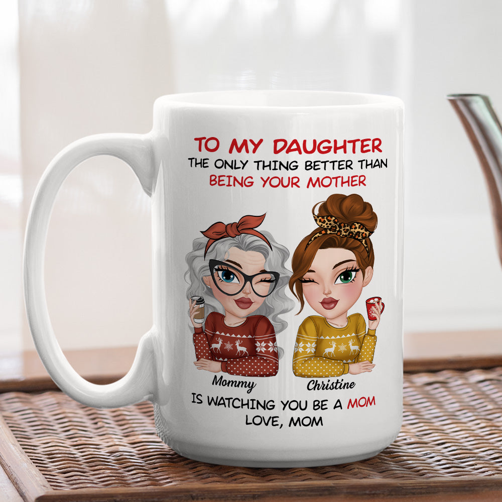 Home Is Where Mom Is - Personalized Custom Coffee Mug