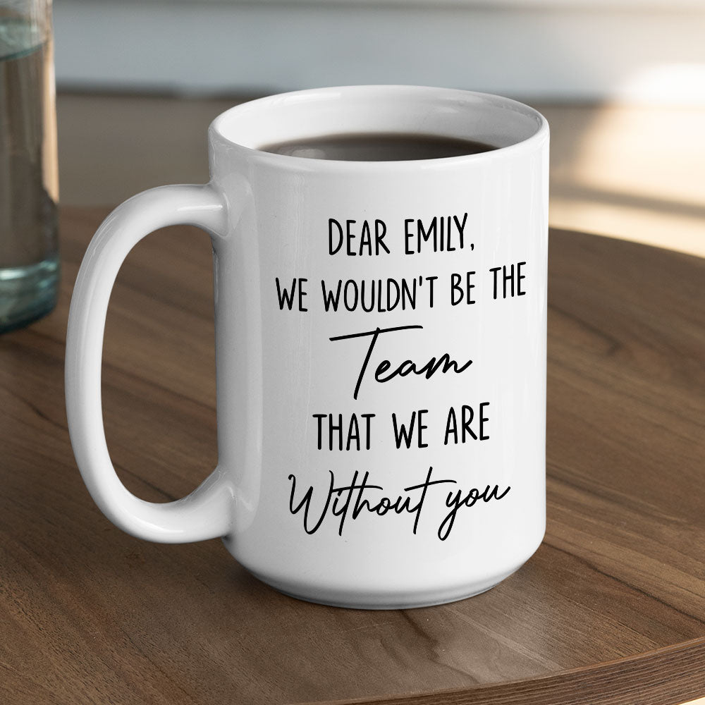 Our Team - Personalized Custom Coffee Mug