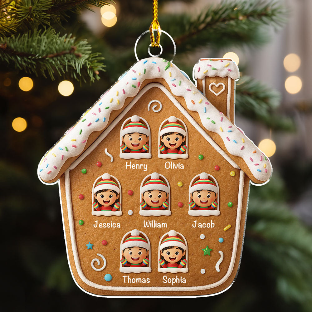 Home Cake - Personalized Custom Acrylic Ornament