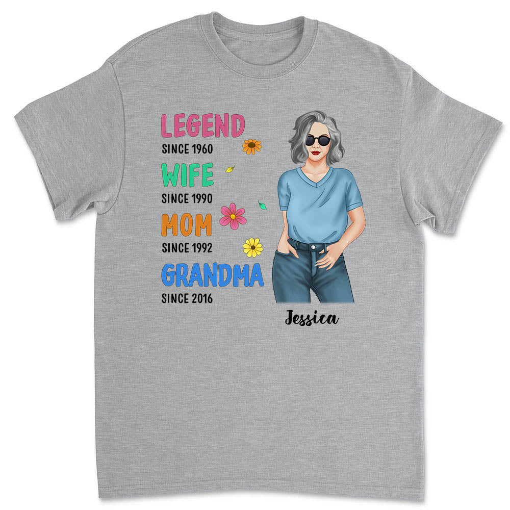 The Legend - Personalized Custom Unisex T-shirt