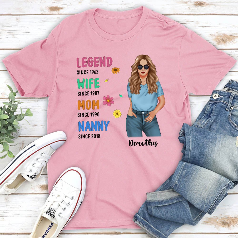 The Legend - Personalized Custom Unisex T-shirt
