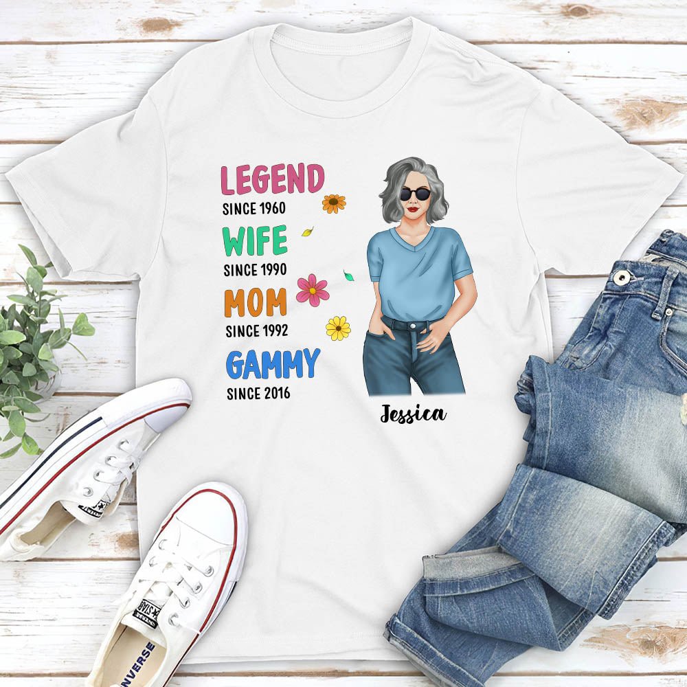 The Legend - Personalized Custom Unisex T-shirt
