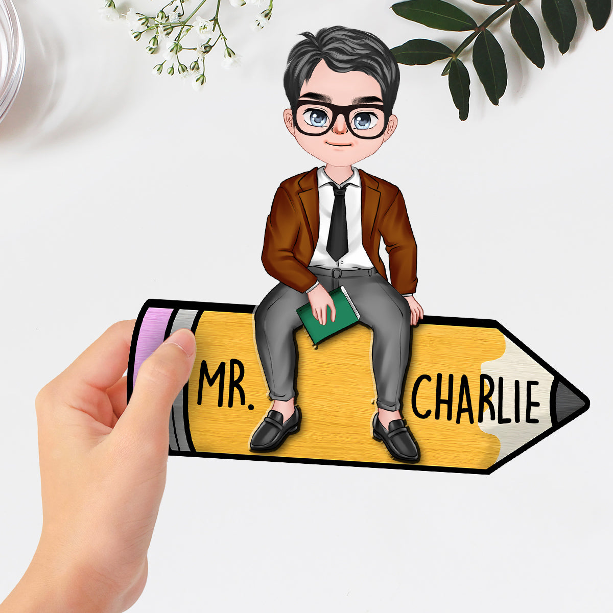 Teaching Is My Jam - Personalized Custom Wooden Plaque