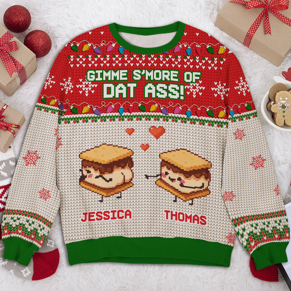 Gimme Some More - Personalized Custom All-Over-Print Sweatshirt