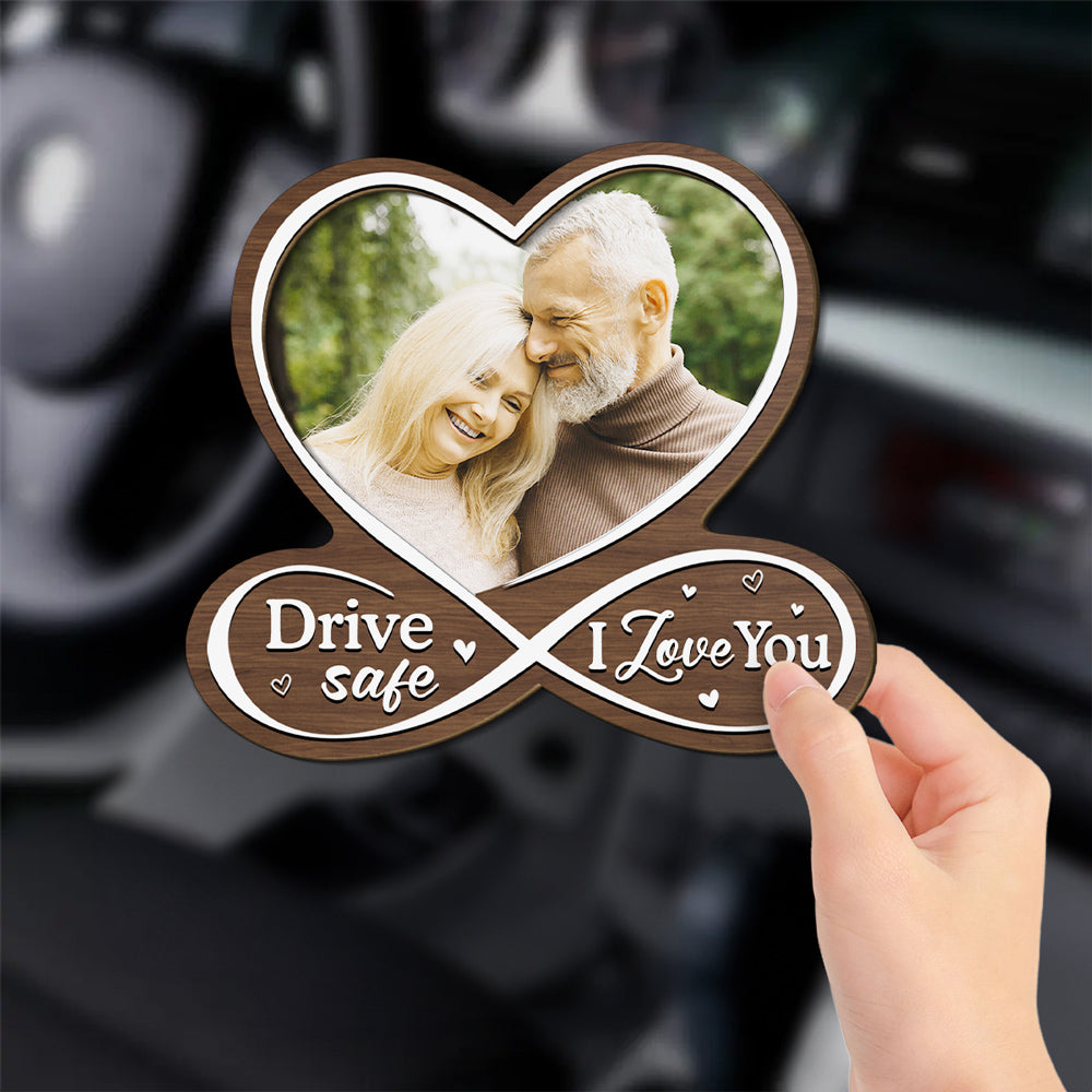 Drive Safe  -  Personalized Custom Car Visor Clip