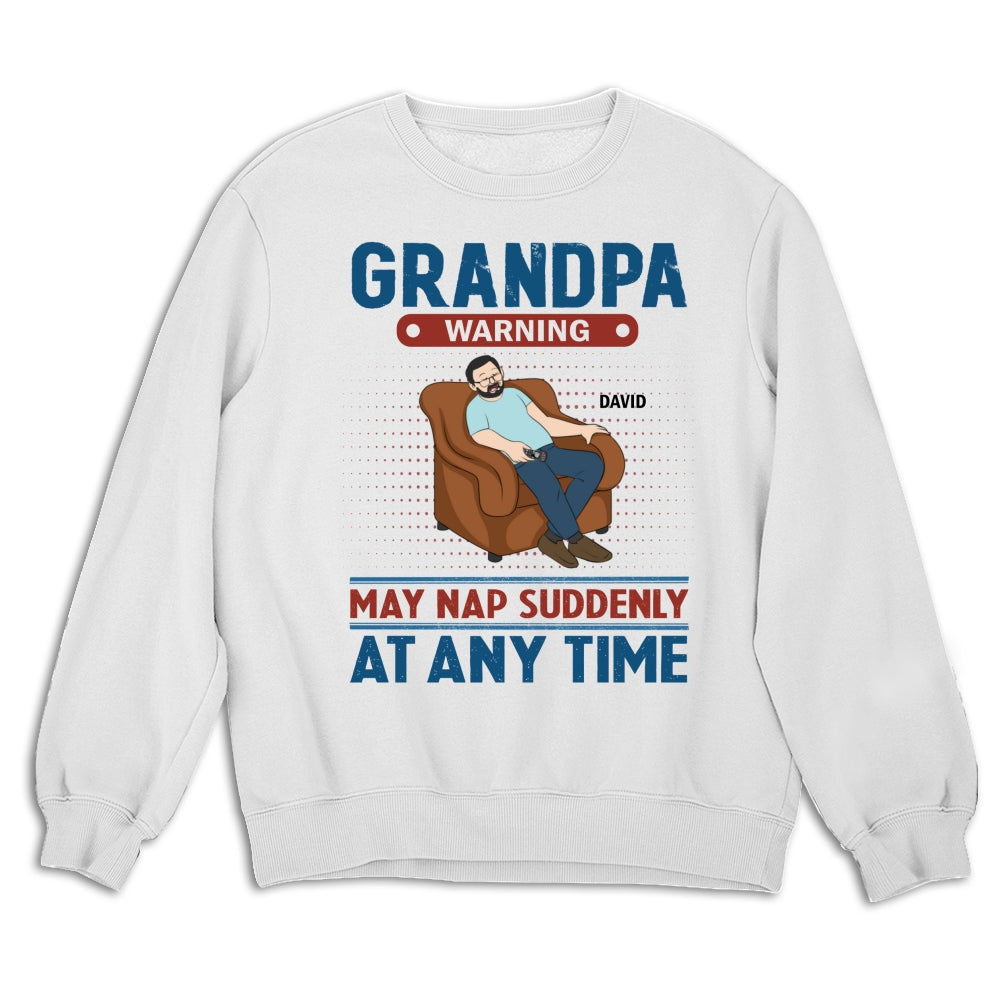 Nap At Anytime - Personalized Custom Shirt