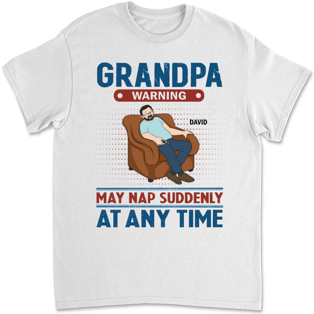 Nap At Anytime - Personalized Custom Shirt