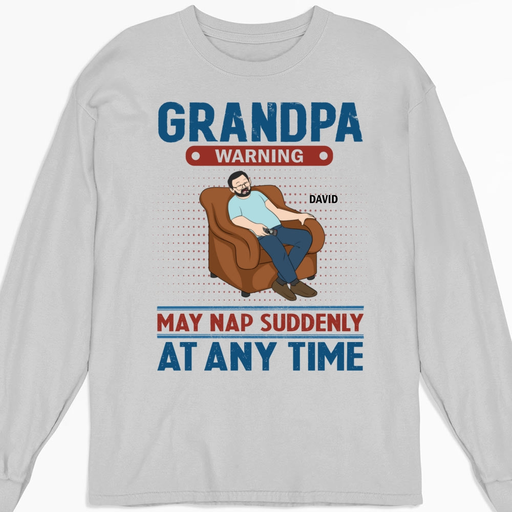 Nap At Anytime - Personalized Custom Shirt