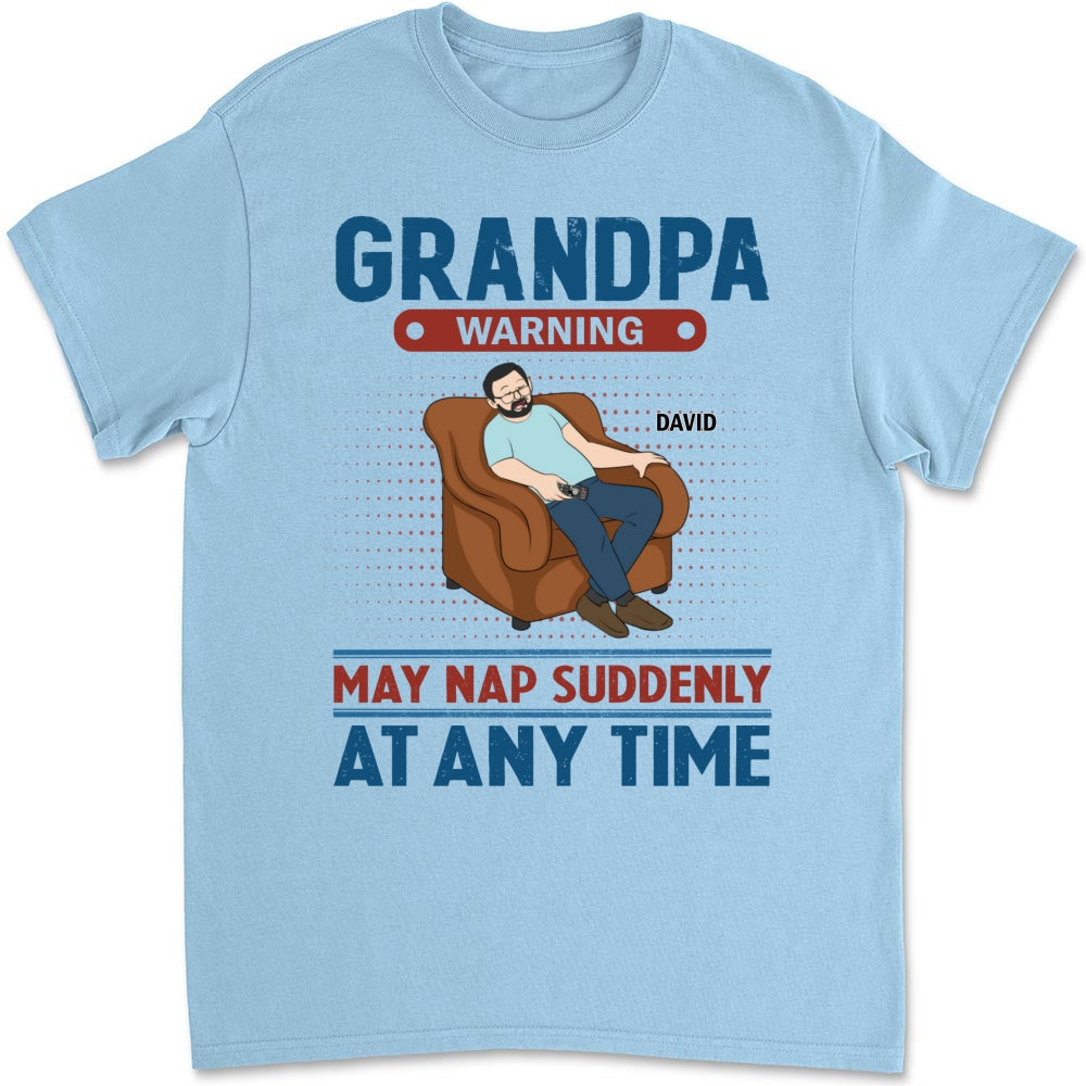 Nap At Anytime - Personalized Custom Shirt
