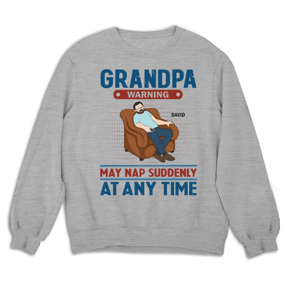 Nap At Anytime - Personalized Custom Shirt