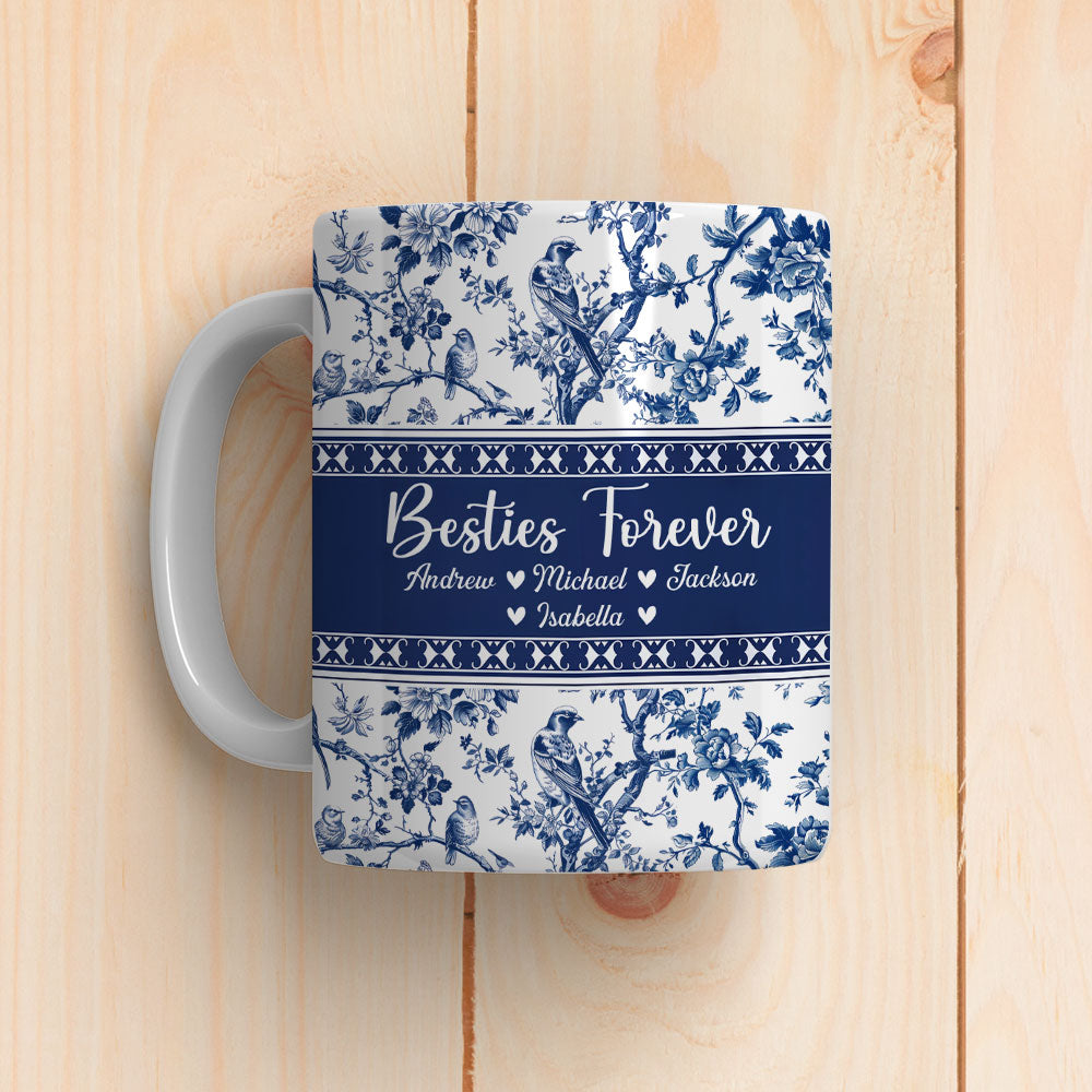 My Besties - Personalized Custom Coffee Mug