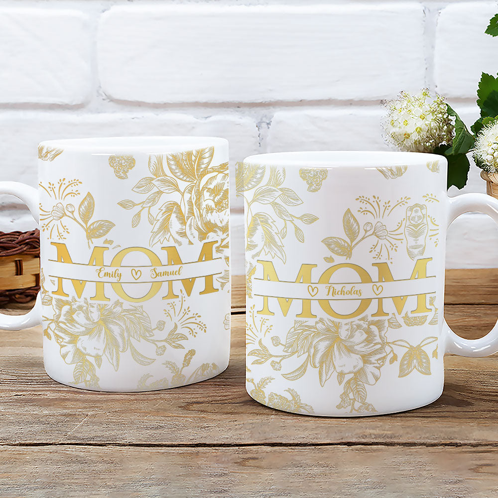 A Reminder Of Mom Love - Personalized Custom Coffee Mug