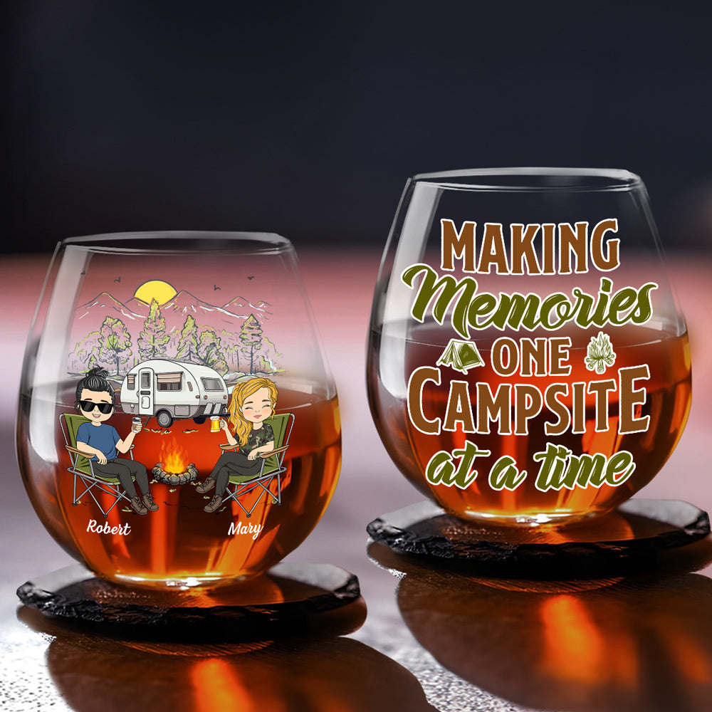 Making Memories - Personalized Custom Wine Glass