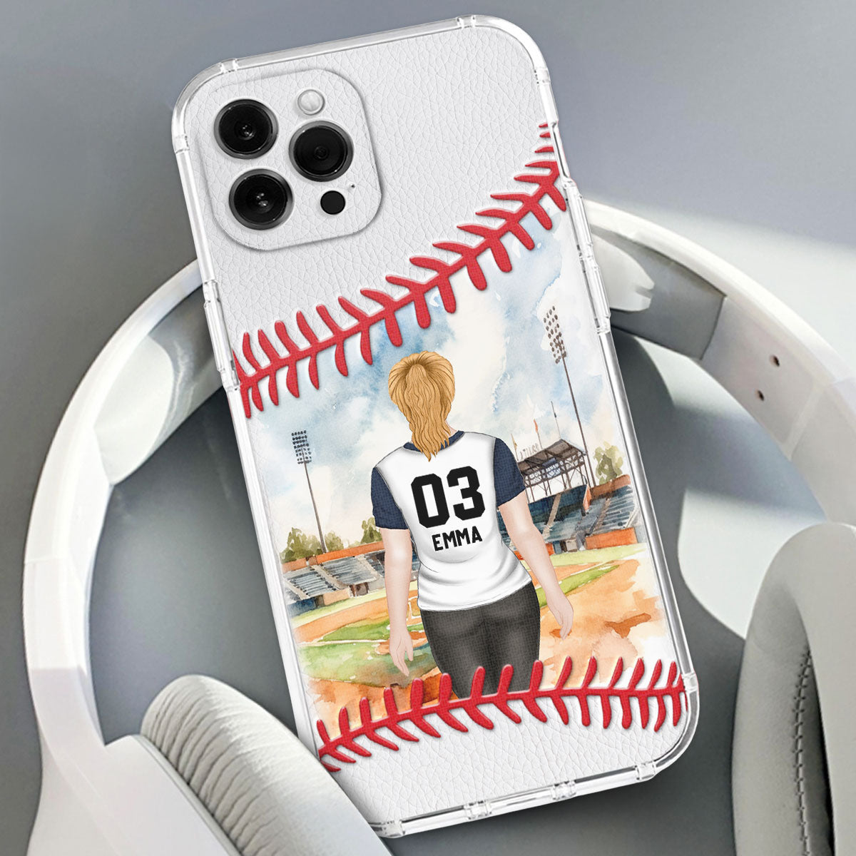 Never Give Up - Personalized Custom Phone Case