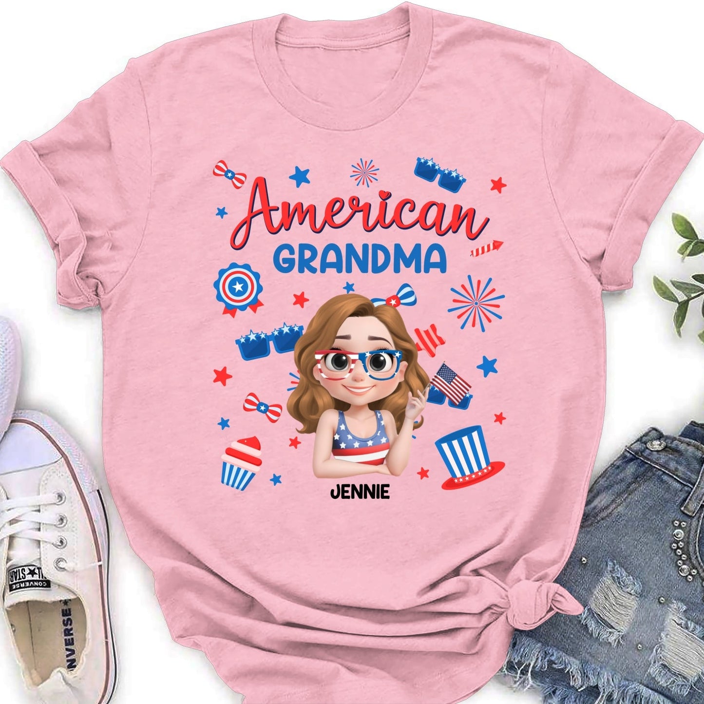 Living Grandma Life - Personalized Custom Shirt
