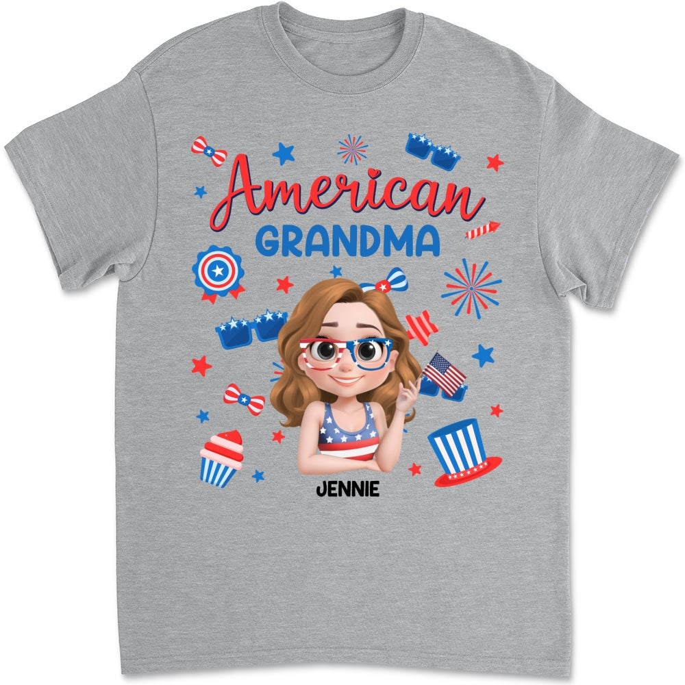 Living Grandma Life - Personalized Custom Shirt