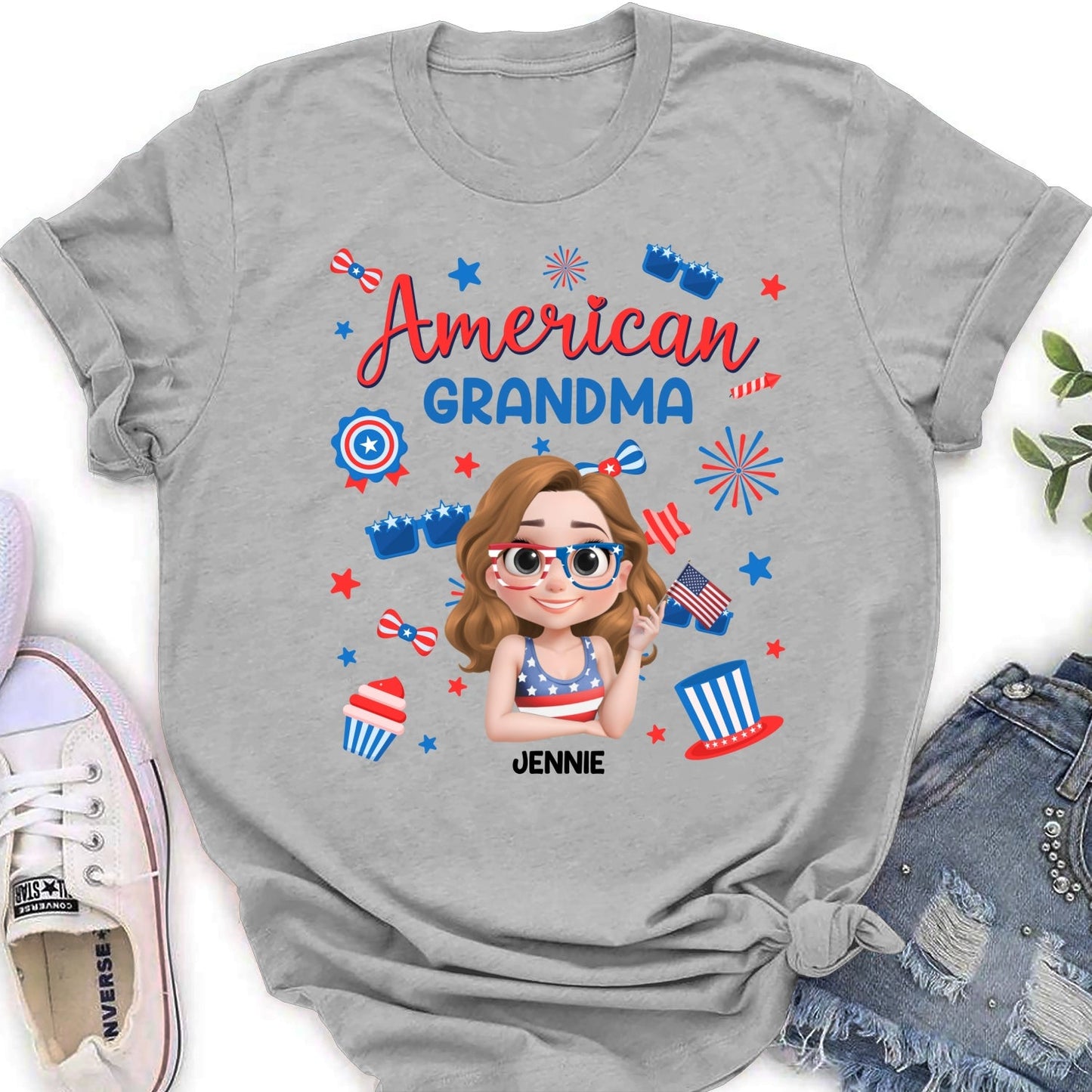 Living Grandma Life - Personalized Custom Shirt