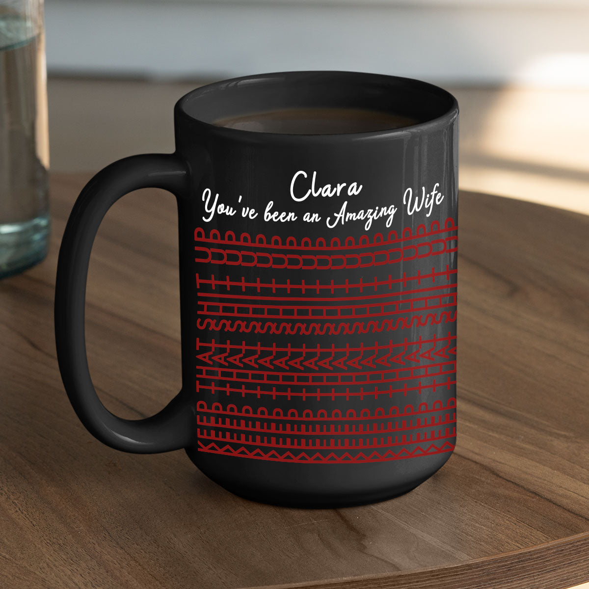 Yes You Are An Awesome Wife - Personalized Custom Coffee Mug