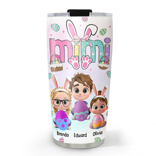 Grandma Love Is Timeless And Everlasting - Personalized Custom Tumbler
