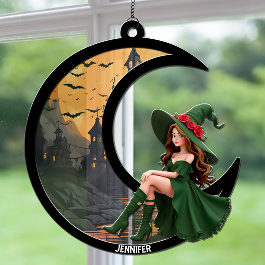 A Beauty Born Of Night - Personalized Custom Suncatcher
