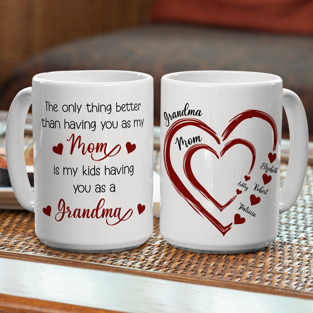 My Grandma - Personalized Custom Coffee Mug