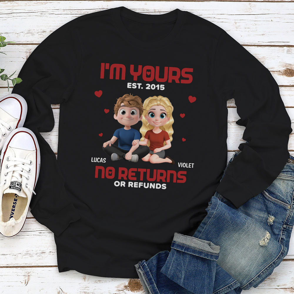 I Am Yours EST - Personalized Custom Shirt