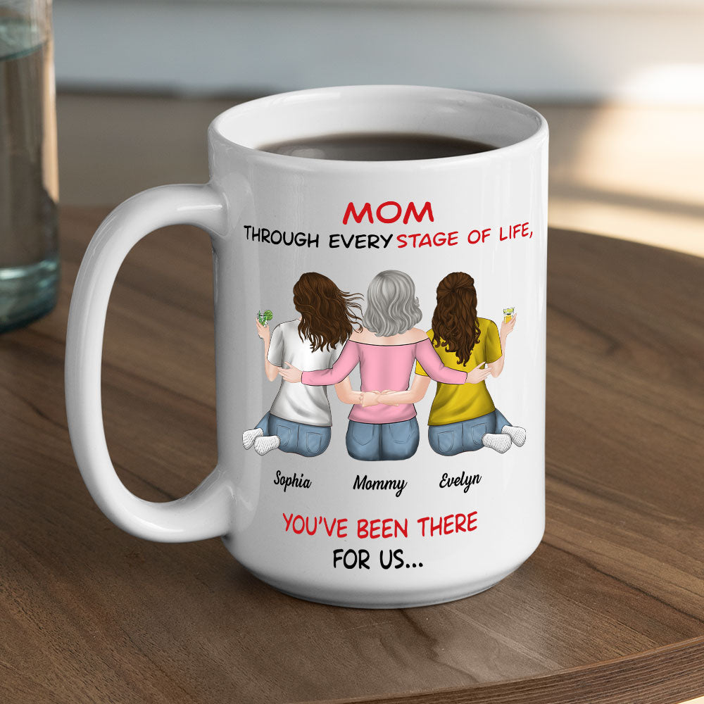 Love Gows Because Of You - Personalized Custom Coffee Mug