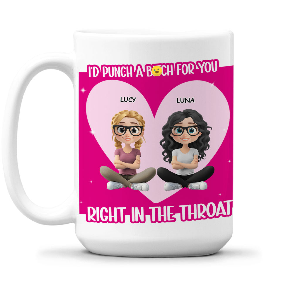 You Will Always Be My Best Friends - Personalized Custom Coffee Mug