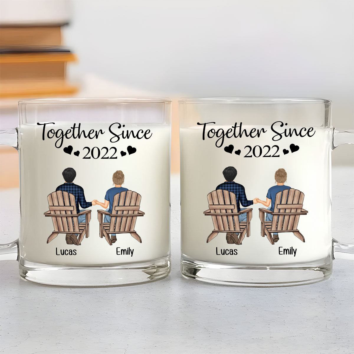You And Me We Got This - Personalized Custom Glass Mug