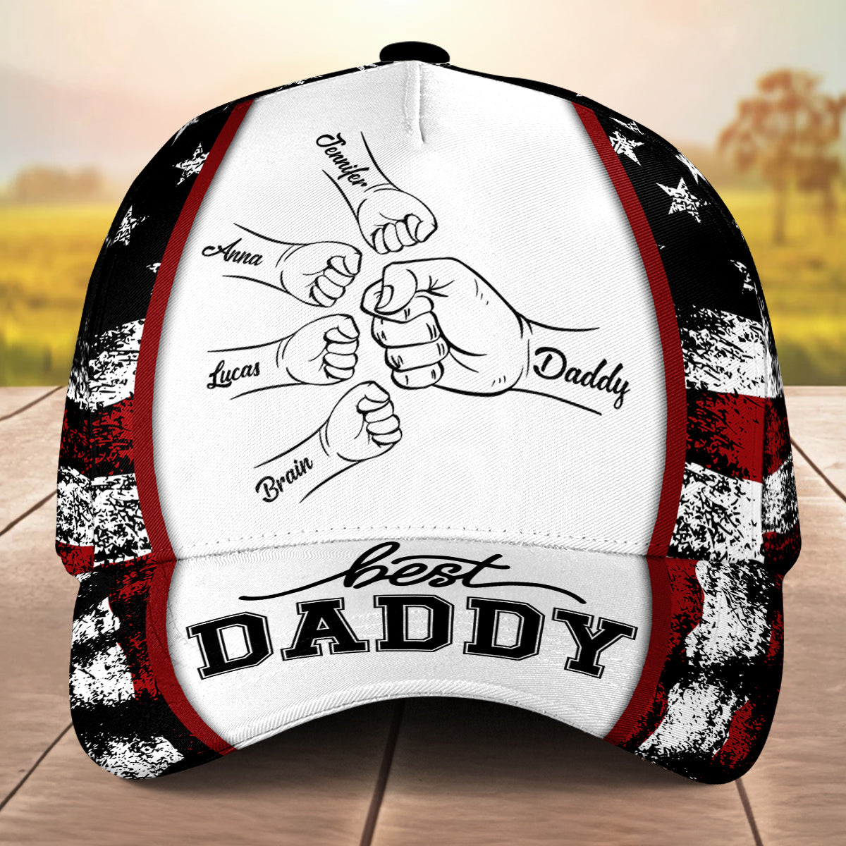 Power Daddy - Personalized Custom Classic Cap