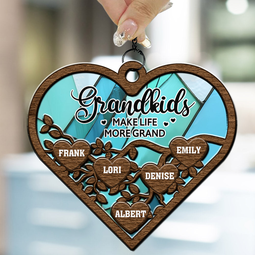 The Greatest Blessing - Personalized Custom Suncatcher