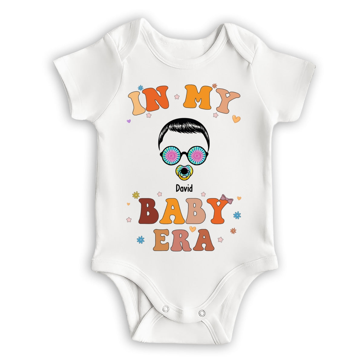 In My Baby Era - Personalized Custom Onesie